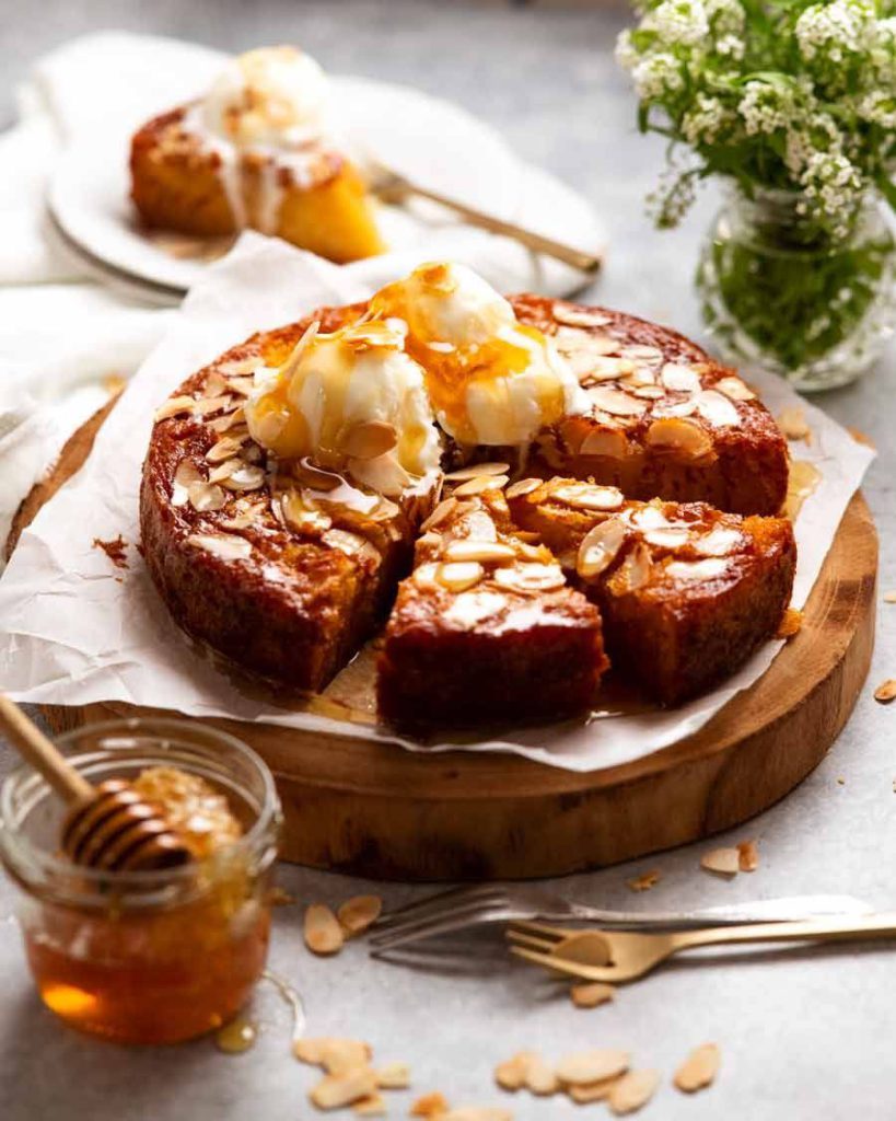 کیک رژیمی با عسل